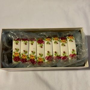 Vintage Porcelain Napkin Rings